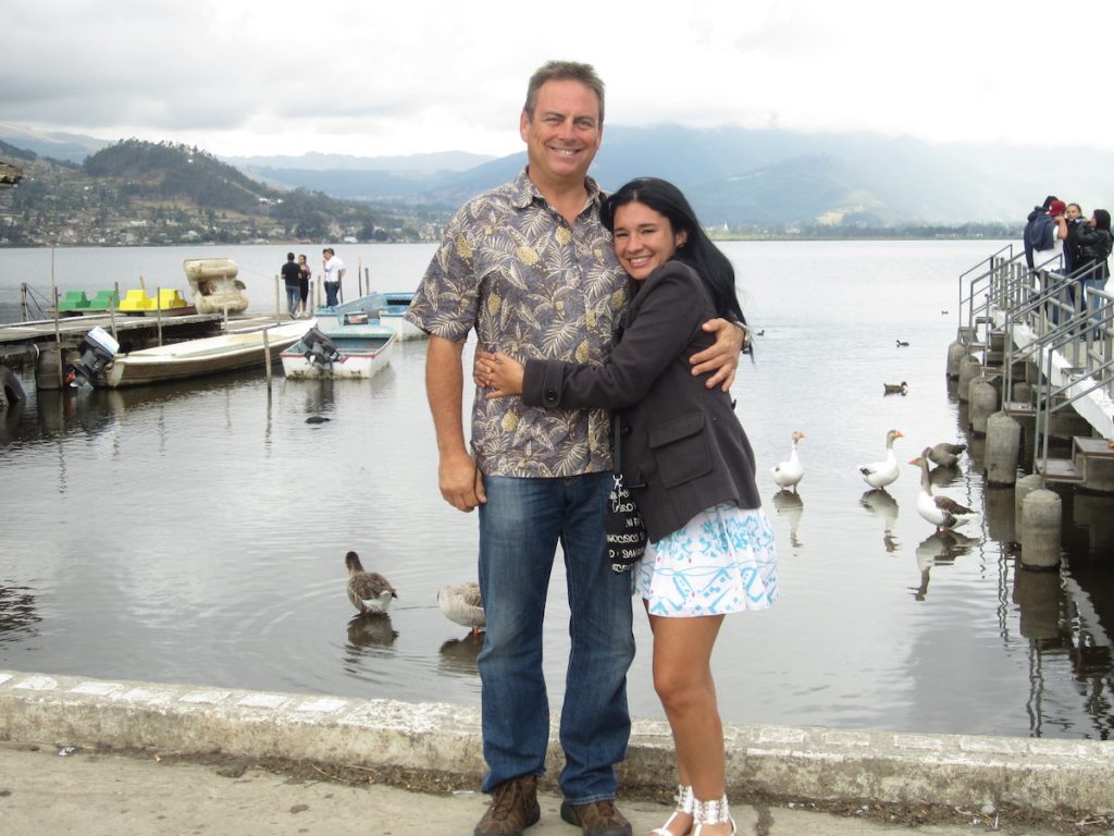 Robert and Yohana in Ecuador